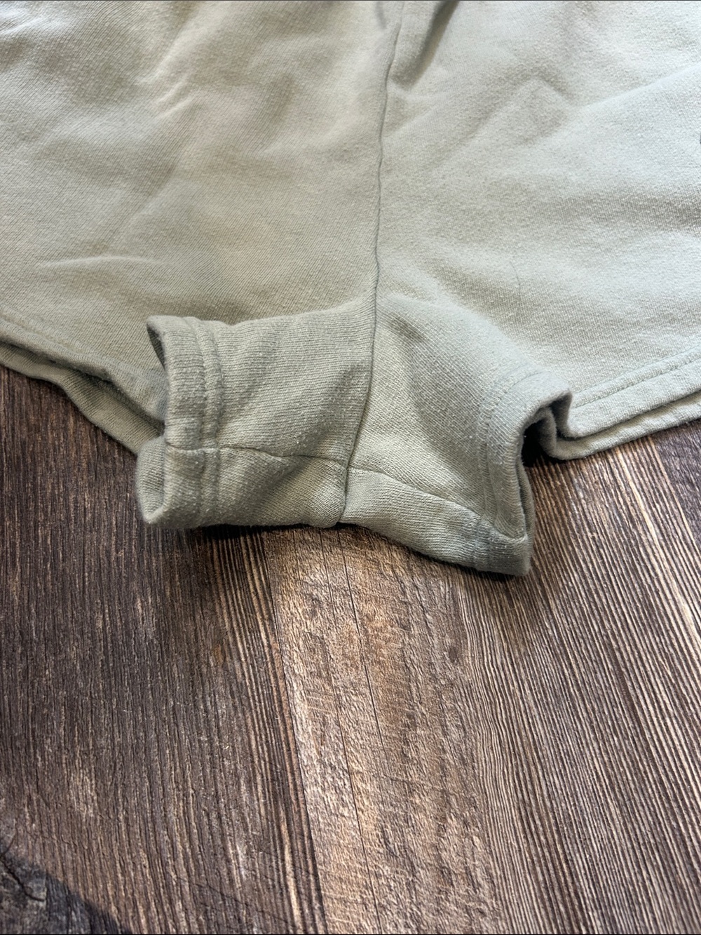 PINK Victoria's Secret Light Sage Green Athletic Shorts Size Medium - Picture 4 of 6